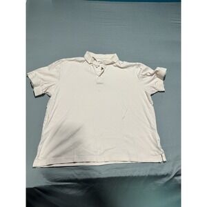 Untuckit Men's Light‎ Pink Polo Shirt L